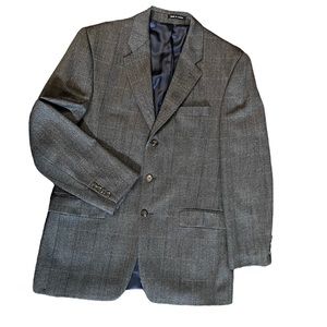 Ralph Lauren Blue Label Lambs Wool Plaid blazer